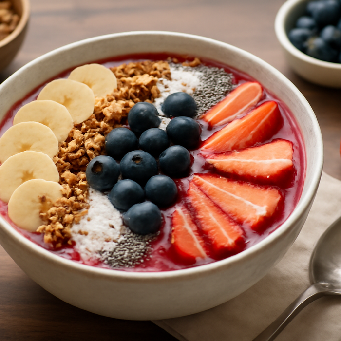 Wie man leckere und nahrhafte Smoothie-Bowls zubereitet