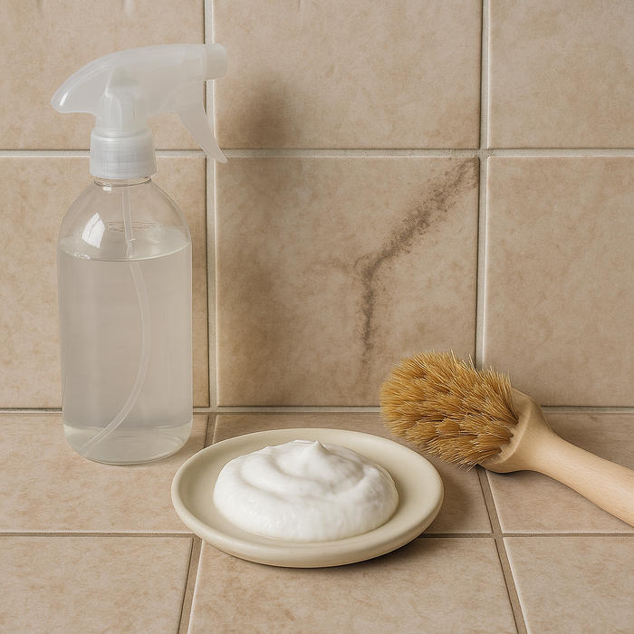 So entfernst du hartnäckige Flecken von deinen Badezimmerfliesen