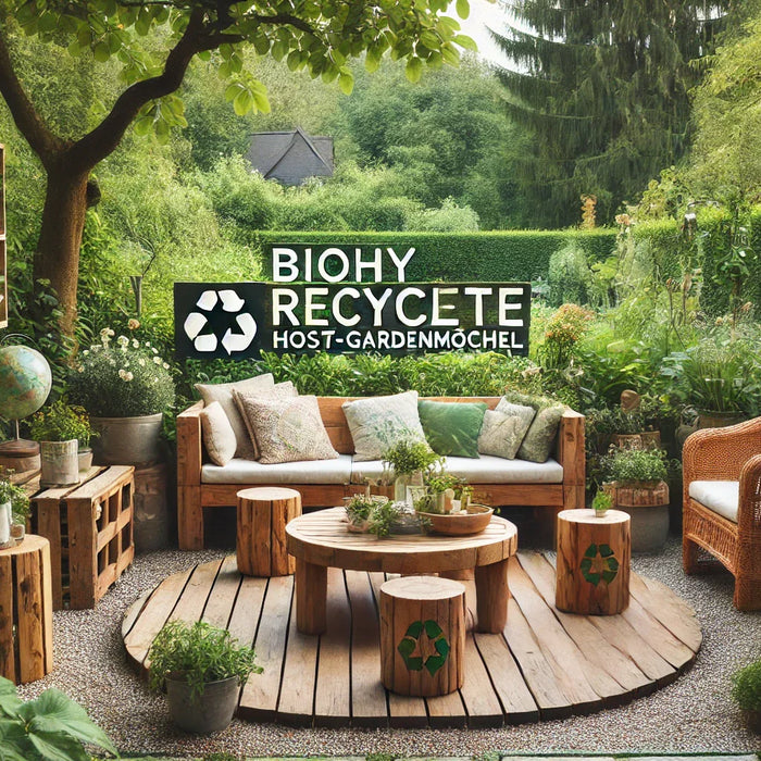 Nachhaltige Gartenmöbel: Möbel für den Außenbereich aus umweltfreundlichen Materialien