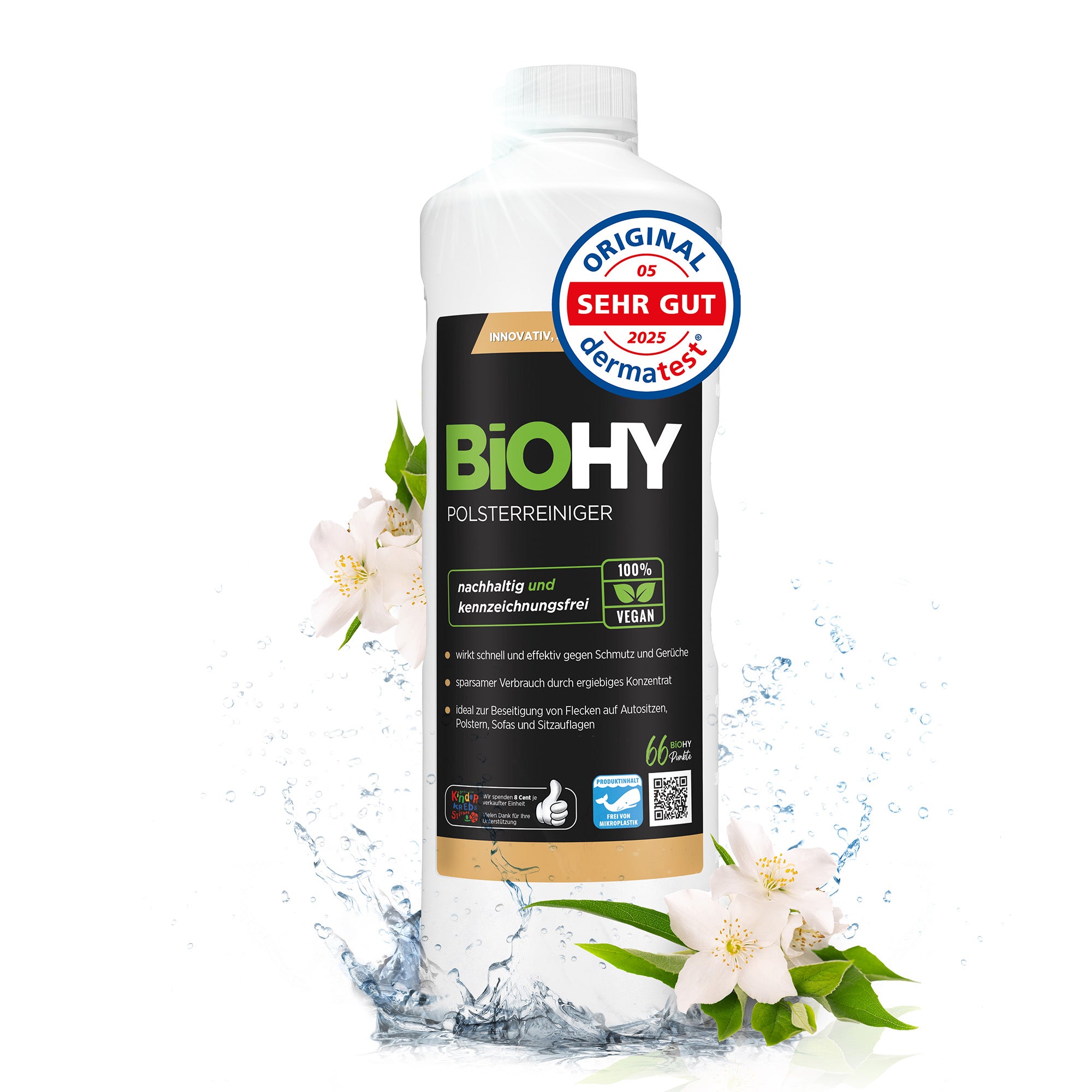 BiOHY upholstery cleaner, textile cleaner, upholstery cleaning agent, sofa cleaner