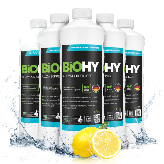 BiOHY all-purpose cleaner, all-purpose cleaner, universal cleaner, organic concentrate