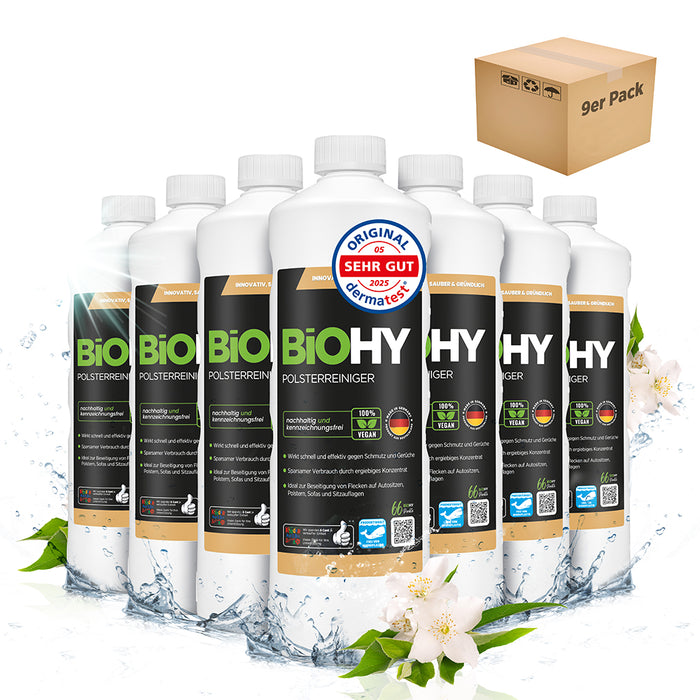 BiOHY upholstery cleaner, textile cleaner, upholstery cleaning agent, sofa cleaner