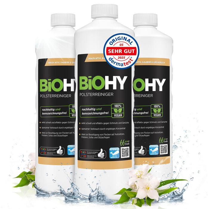 BiOHY upholstery cleaner, textile cleaner, upholstery cleaning agent, sofa cleaner