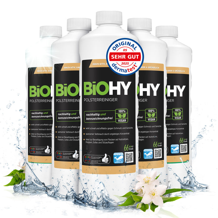 BiOHY upholstery cleaner, textile cleaner, upholstery cleaning agent, sofa cleaner