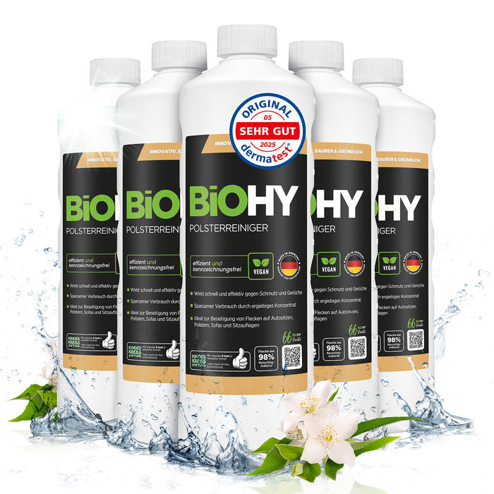BiOHY upholstery cleaner, textile cleaner, upholstery cleaning agent, sofa cleaner