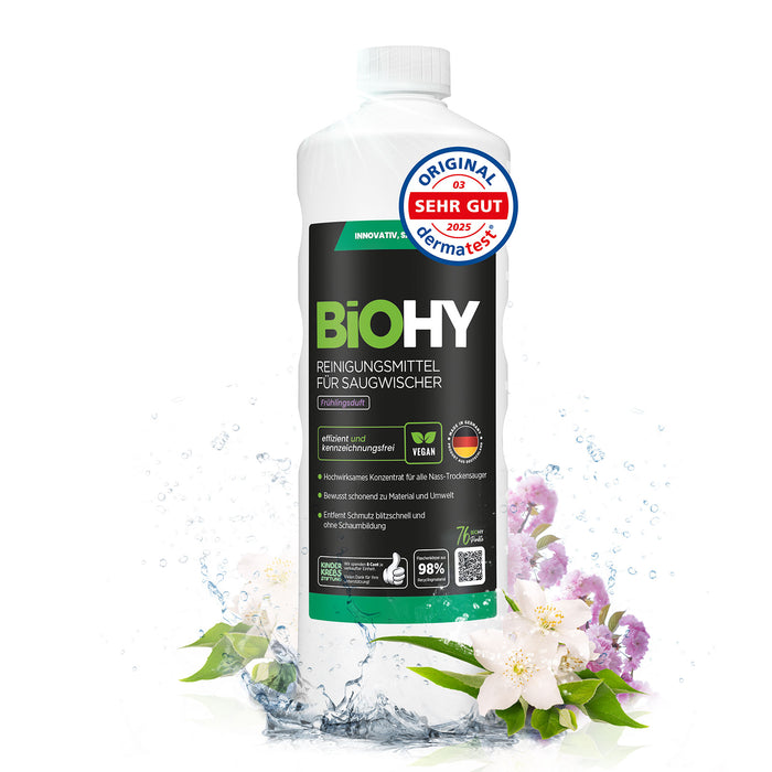 BiOHY Reiniger für Saugwischer mit Frühlingsduft