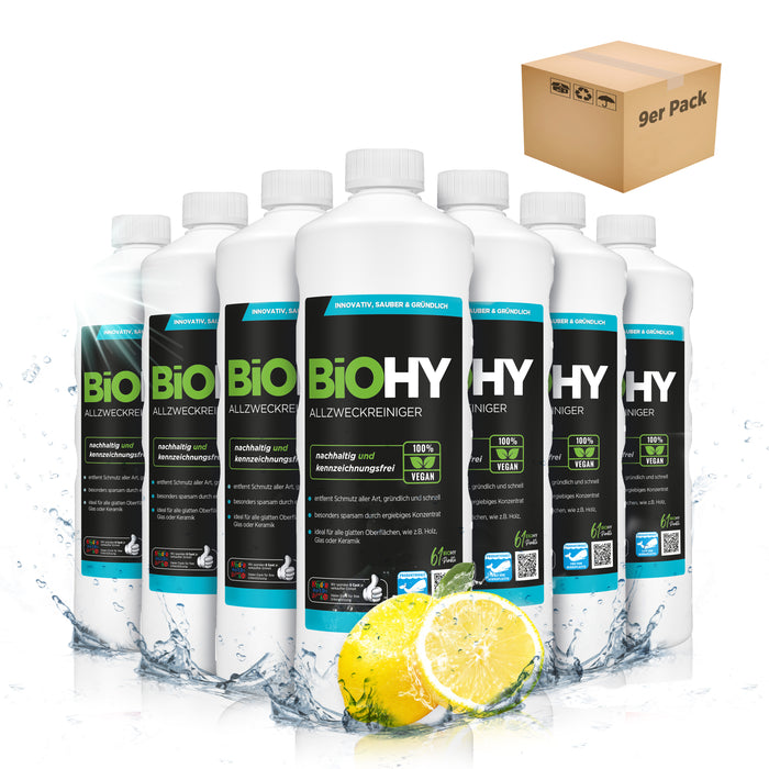 BiOHY all-purpose cleaner, all-purpose cleaner, universal cleaner, organic concentrate