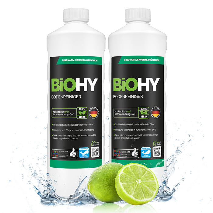 BiOHY floor cleaner, floor cleaner, non-foaming floor cleaner, organic concentrate
