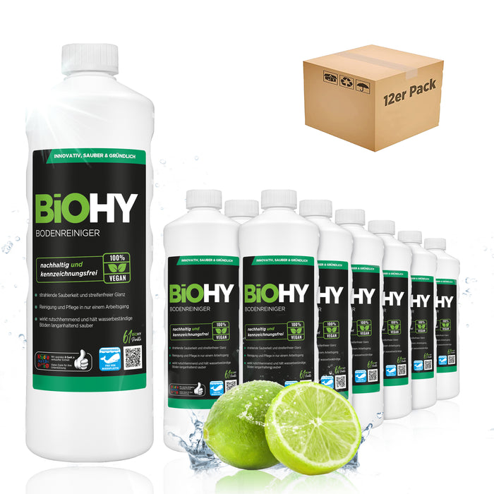 BiOHY floor cleaner, floor cleaner, non-foaming floor cleaner, organic concentrate