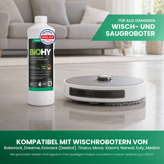 BiOHY Bodenreiniger für Wischroboter