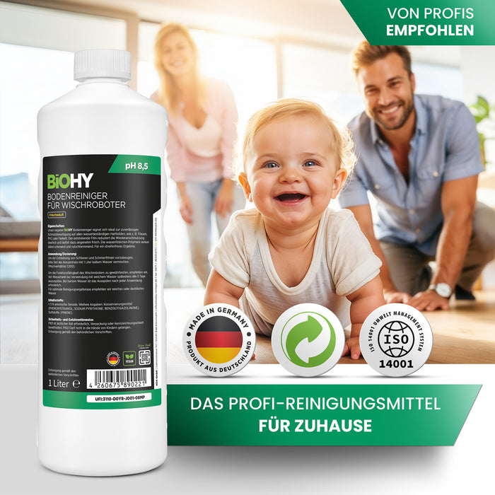 BiOHY Bodenreiniger für Wischroboter