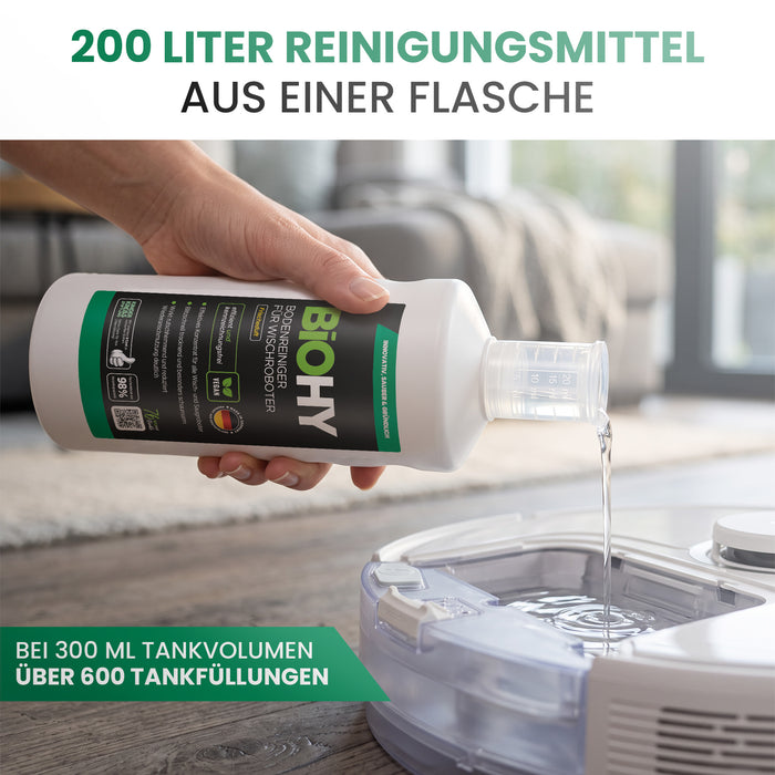 BiOHY Bodenreiniger für Wischroboter