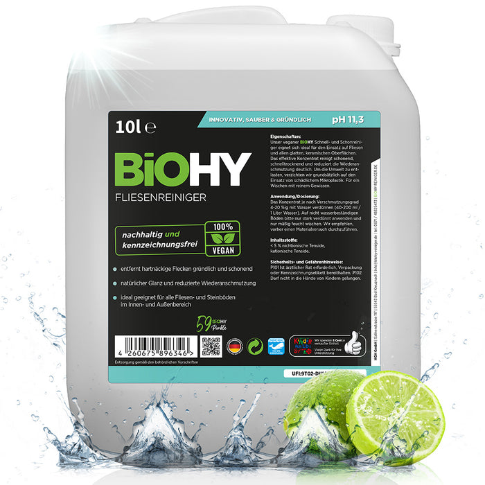 BiOHY tile cleaner, tile floor cleaner, tile oil, tile cleaner