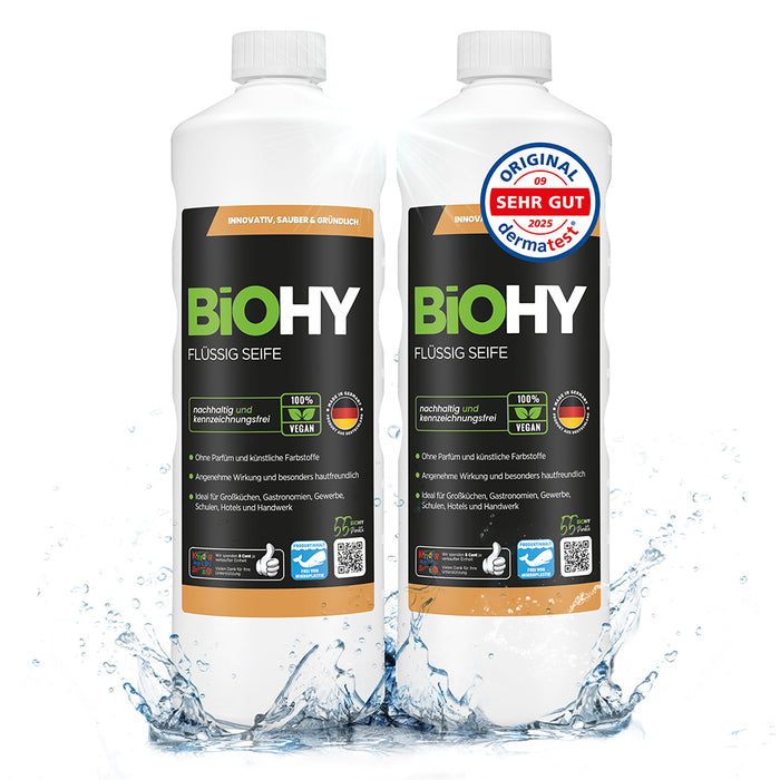 BiOHY Liquid Soap, Liquid Hand Soap, Face Soap, Sensitive Wash Lotion