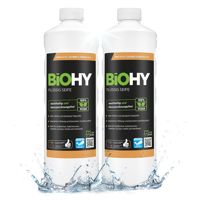 BiOHY Liquid Soap, Liquid Hand Soap, Face Soap, Sensitive Wash Lotion