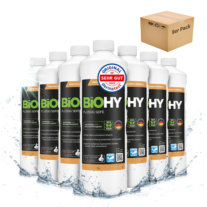 BiOHY Liquid Soap, Liquid Hand Soap, Face Soap, Sensitive Wash Lotion
