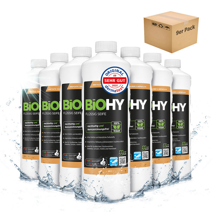 BiOHY Liquid Soap, Liquid Hand Soap, Face Soap, Sensitive Wash Lotion