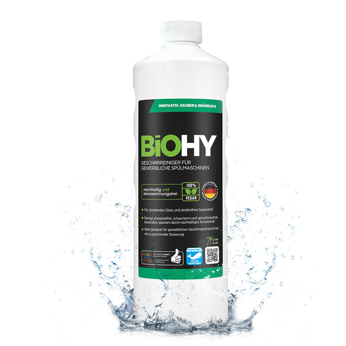 BiOHY Dishwashing Detergent, Dishwashing Liquid, Dishwashing Liquid, Organic Concentrate
