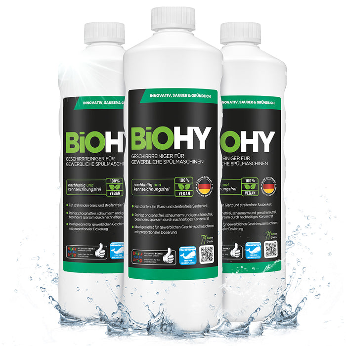 BiOHY Dishwashing Detergent, Dishwashing Liquid, Dishwashing Liquid, Organic Concentrate