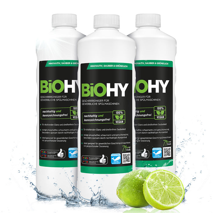 BiOHY Dishwashing Detergent, Dishwashing Liquid, Dishwashing Liquid, Organic Concentrate