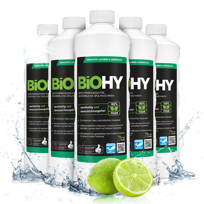 BiOHY Dishwashing Detergent, Dishwashing Liquid, Dishwashing Liquid, Organic Concentrate