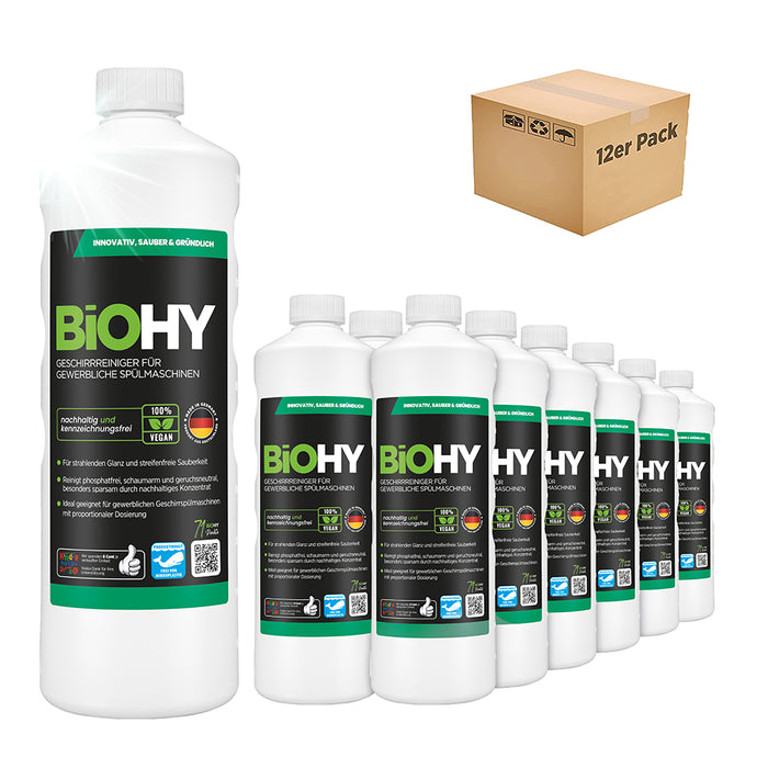 BiOHY Dishwashing Detergent, Dishwashing Liquid, Dishwashing Liquid, Organic Concentrate