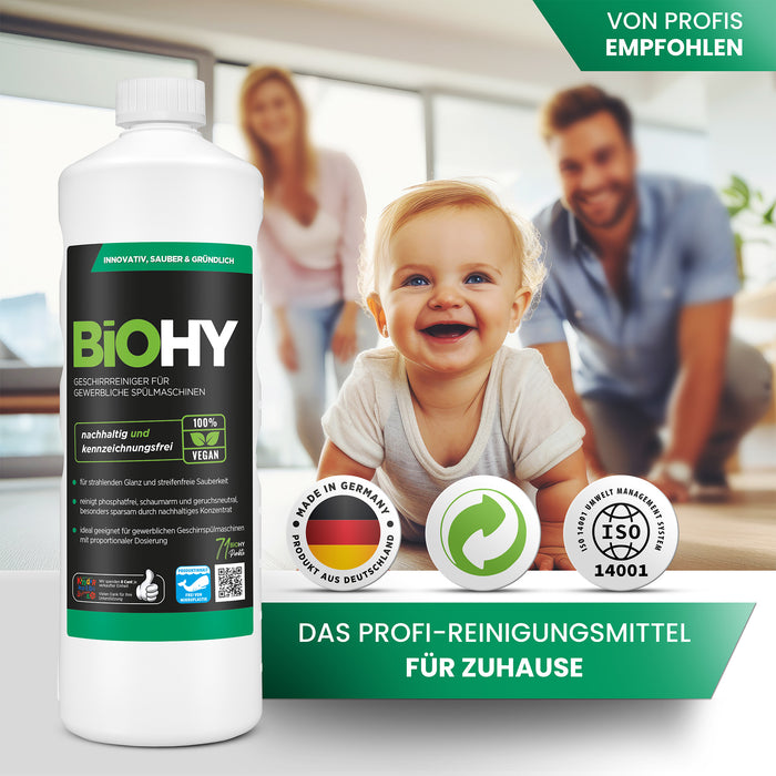 BiOHY Dishwashing Detergent, Dishwashing Liquid, Dishwashing Liquid, Organic Concentrate