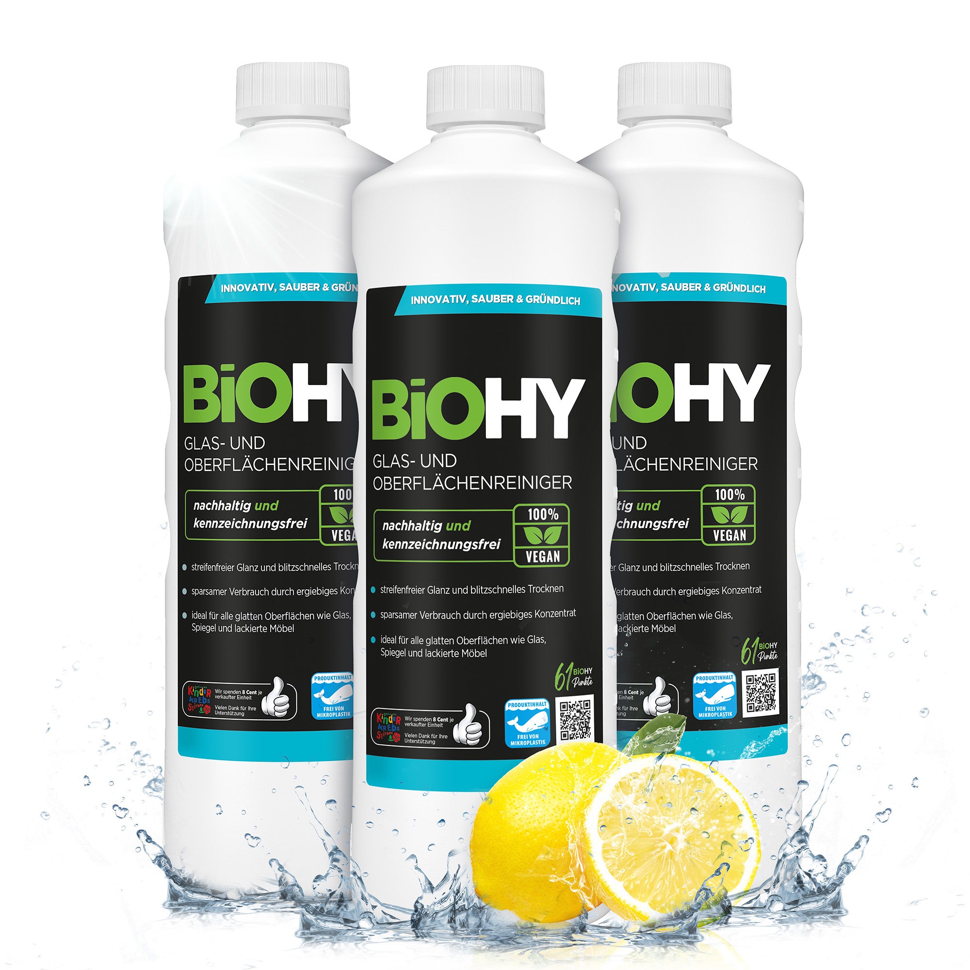 BiOHY intensive cleaner, industrial cleaner, universal cleaner, cleaning agent concentrate