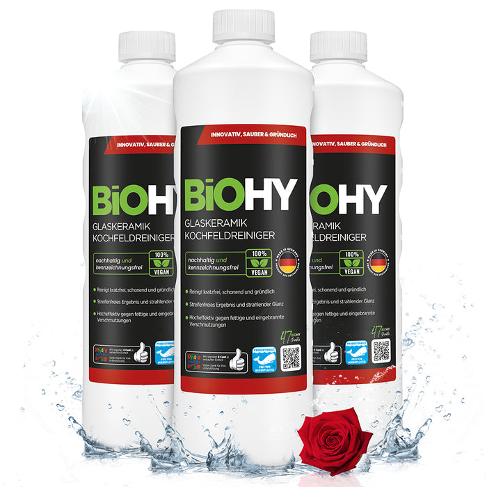 BiOHY glass ceramic hob cleaner, ceramic hob cleaner, glass ceramic cleaner, stove cleaner