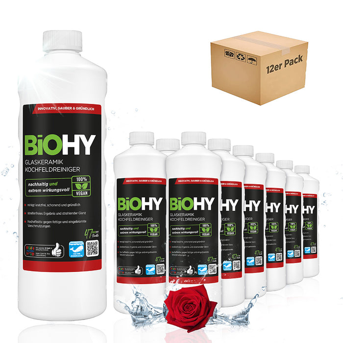 BiOHY glass ceramic hob cleaner, ceramic hob cleaner, glass ceramic cleaner, stove cleaner