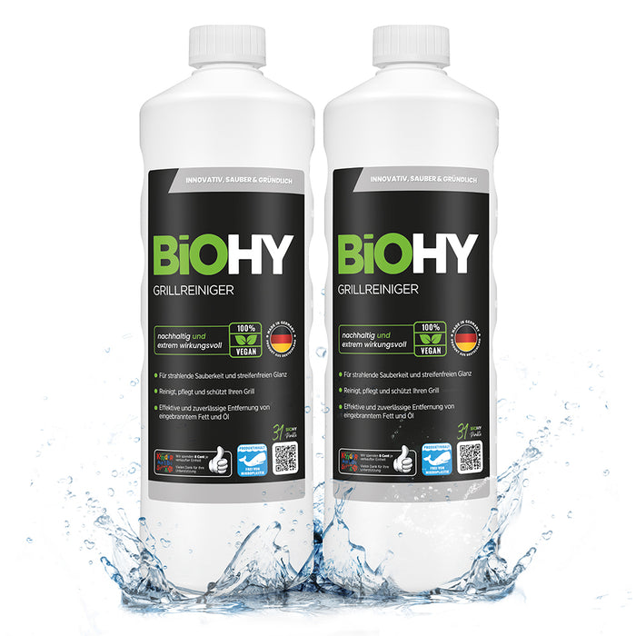 BiOHY grill cleaner, gas grill cleaner, BBQ cleaner, grill grate cleaner