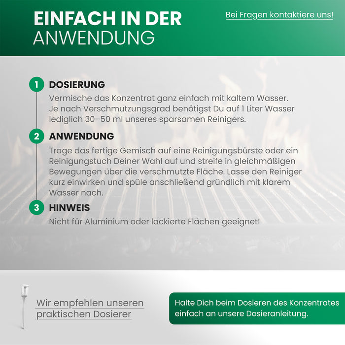 BiOHY grill cleaner, gas grill cleaner, BBQ cleaner, grill grate cleaner