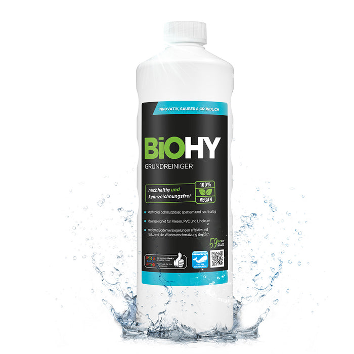 BiOHY basic cleaner, basic cleaning agent, universal cleaner, organic concentrate