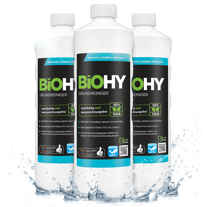 BiOHY basic cleaner, basic cleaning agent, universal cleaner, organic concentrate