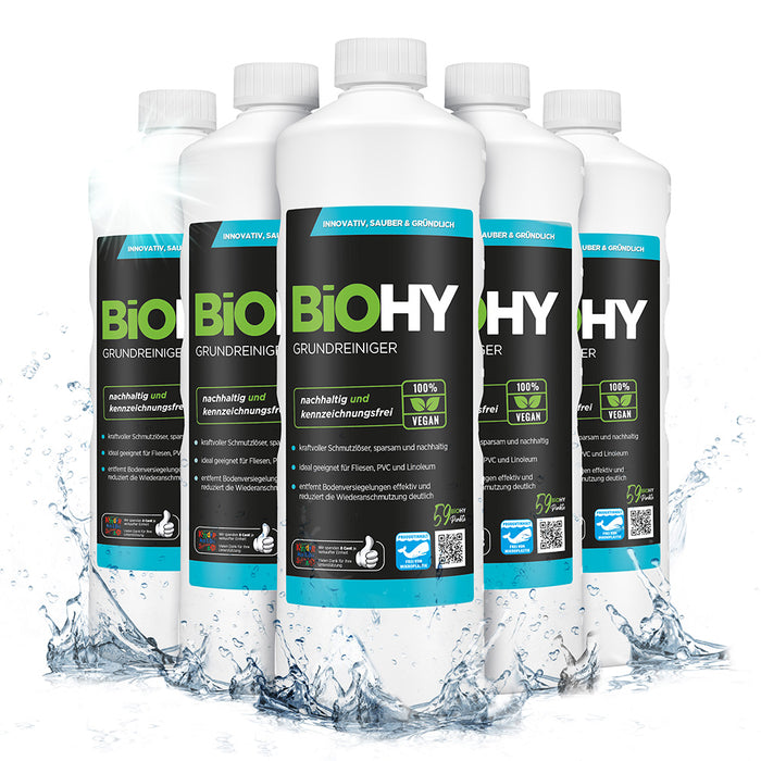 BiOHY basic cleaner, basic cleaning agent, universal cleaner, organic concentrate