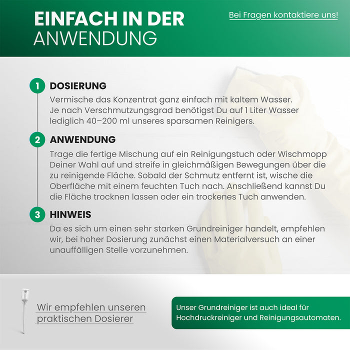 BiOHY basic cleaner, basic cleaning agent, universal cleaner, organic concentrate