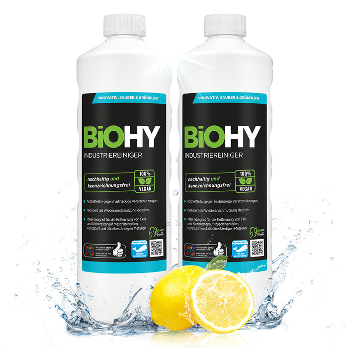 BiOHY industrial cleaner, workshop cleaner, universal cleaner, organic concentrate