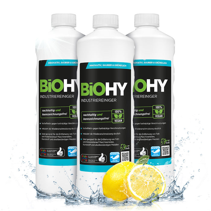 BiOHY industrial cleaner, workshop cleaner, universal cleaner, organic concentrate