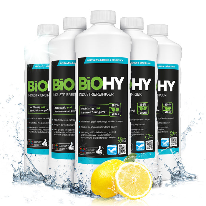 BiOHY industrial cleaner, workshop cleaner, universal cleaner, organic concentrate