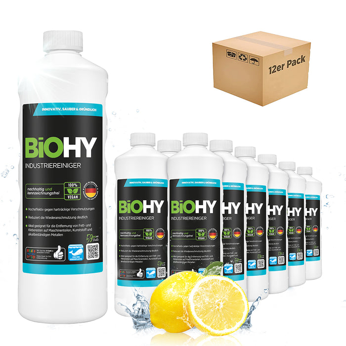 BiOHY industrial cleaner, workshop cleaner, universal cleaner, organic concentrate