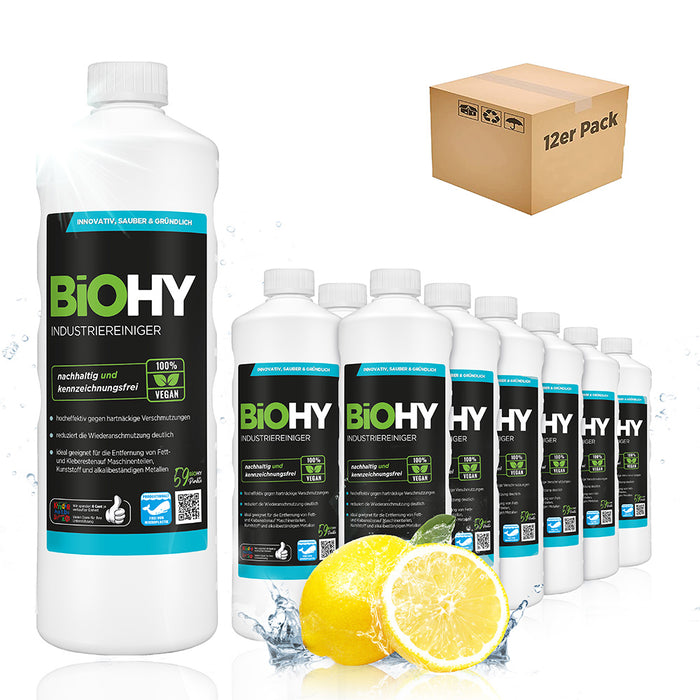 BiOHY industrial cleaner, workshop cleaner, universal cleaner, organic concentrate