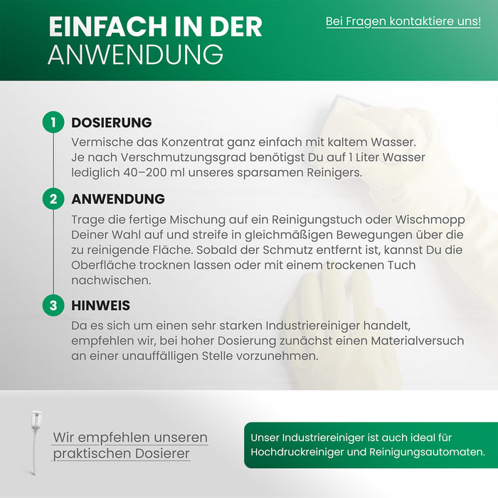 BiOHY industrial cleaner, workshop cleaner, universal cleaner, organic concentrate