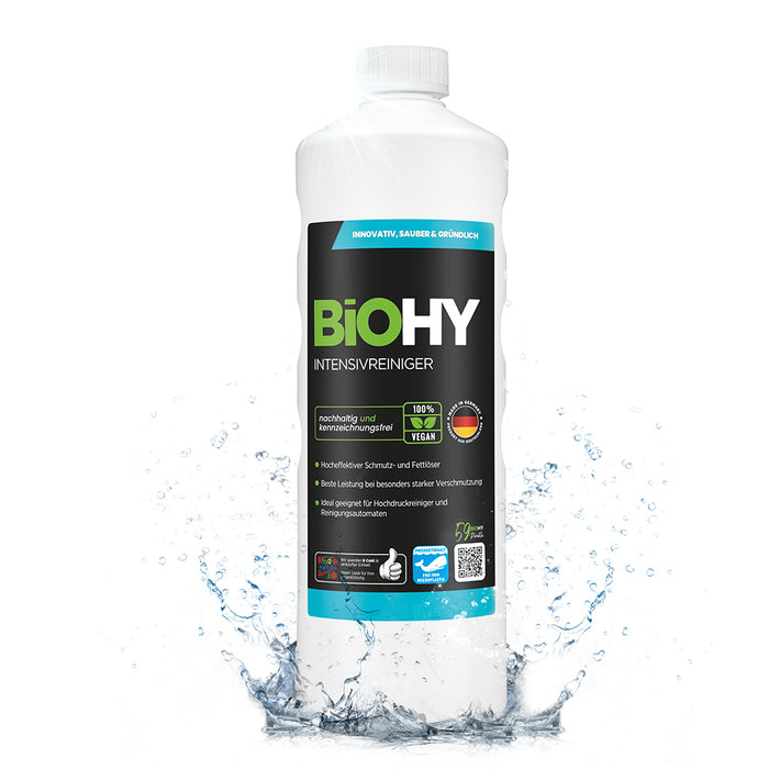 BiOHY intensive cleaner, industrial cleaner, universal cleaner, cleaning agent concentrate