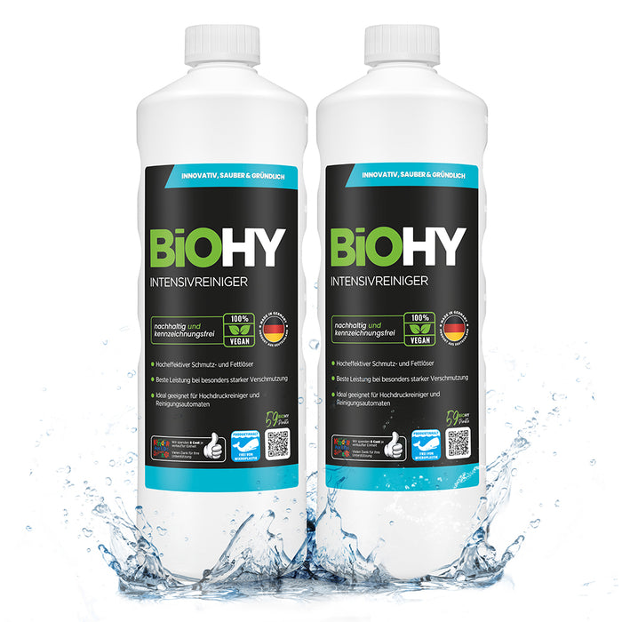BiOHY intensive cleaner, industrial cleaner, universal cleaner, cleaning agent concentrate