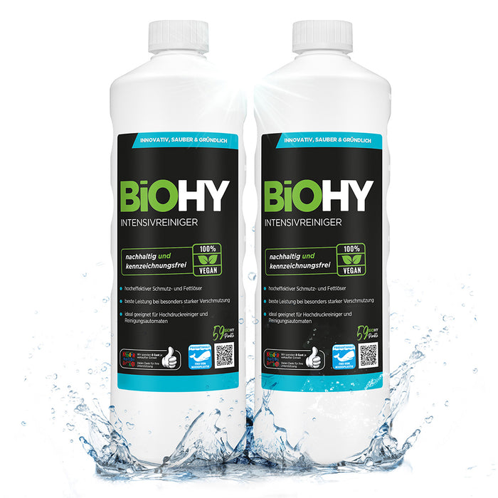 BiOHY intensive cleaner, industrial cleaner, universal cleaner, cleaning agent concentrate