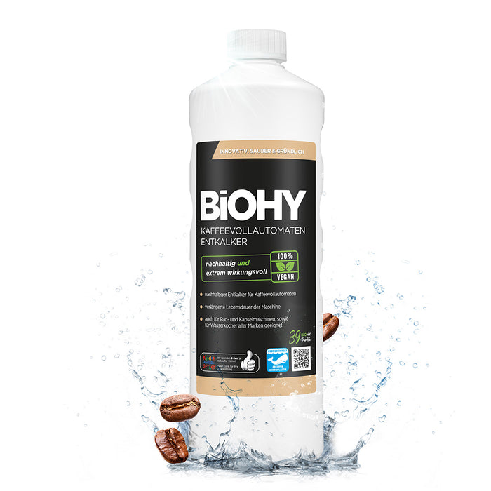 BiOHY fully automatic coffee machines Descaler, limescale remover, descaler, limescale remover