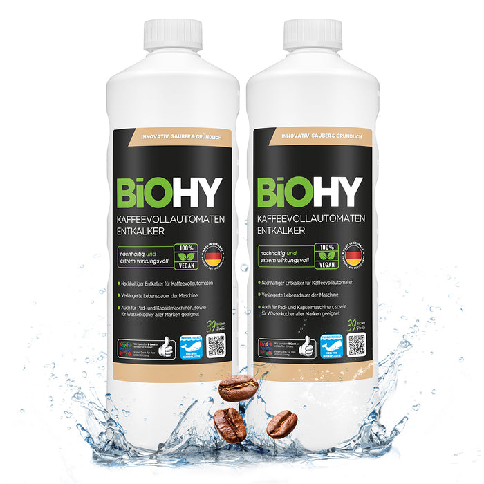 BiOHY fully automatic coffee machines Descaler, limescale remover, descaler, limescale remover