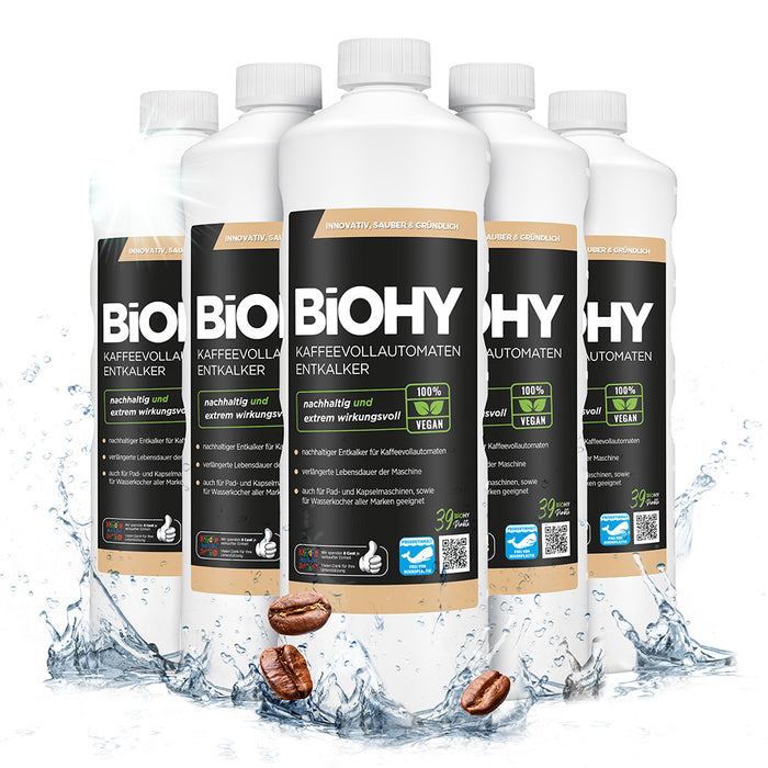 BiOHY fully automatic coffee machines Descaler, limescale remover, descaler, limescale remover