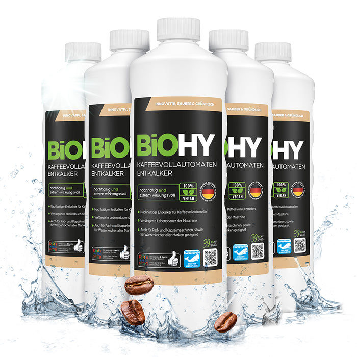BiOHY fully automatic coffee machines Descaler, limescale remover, descaler, limescale remover