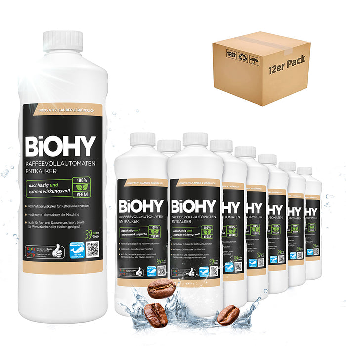 BiOHY fully automatic coffee machines Descaler, limescale remover, descaler, limescale remover